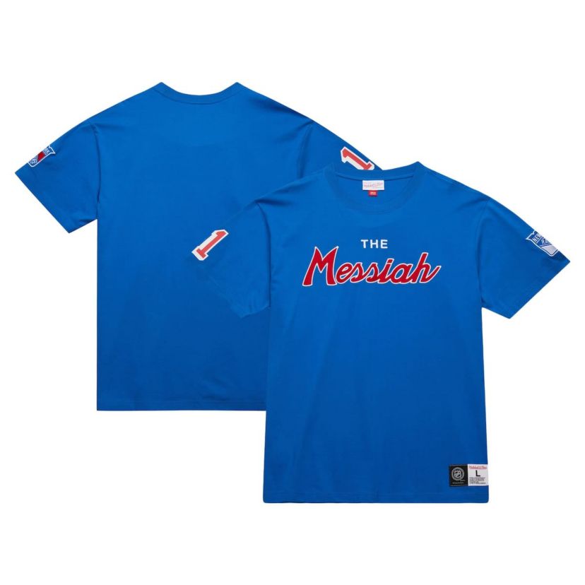 NHL Mark Messier New York Rangers Premium Nickname Vintage Logo T-Shirt