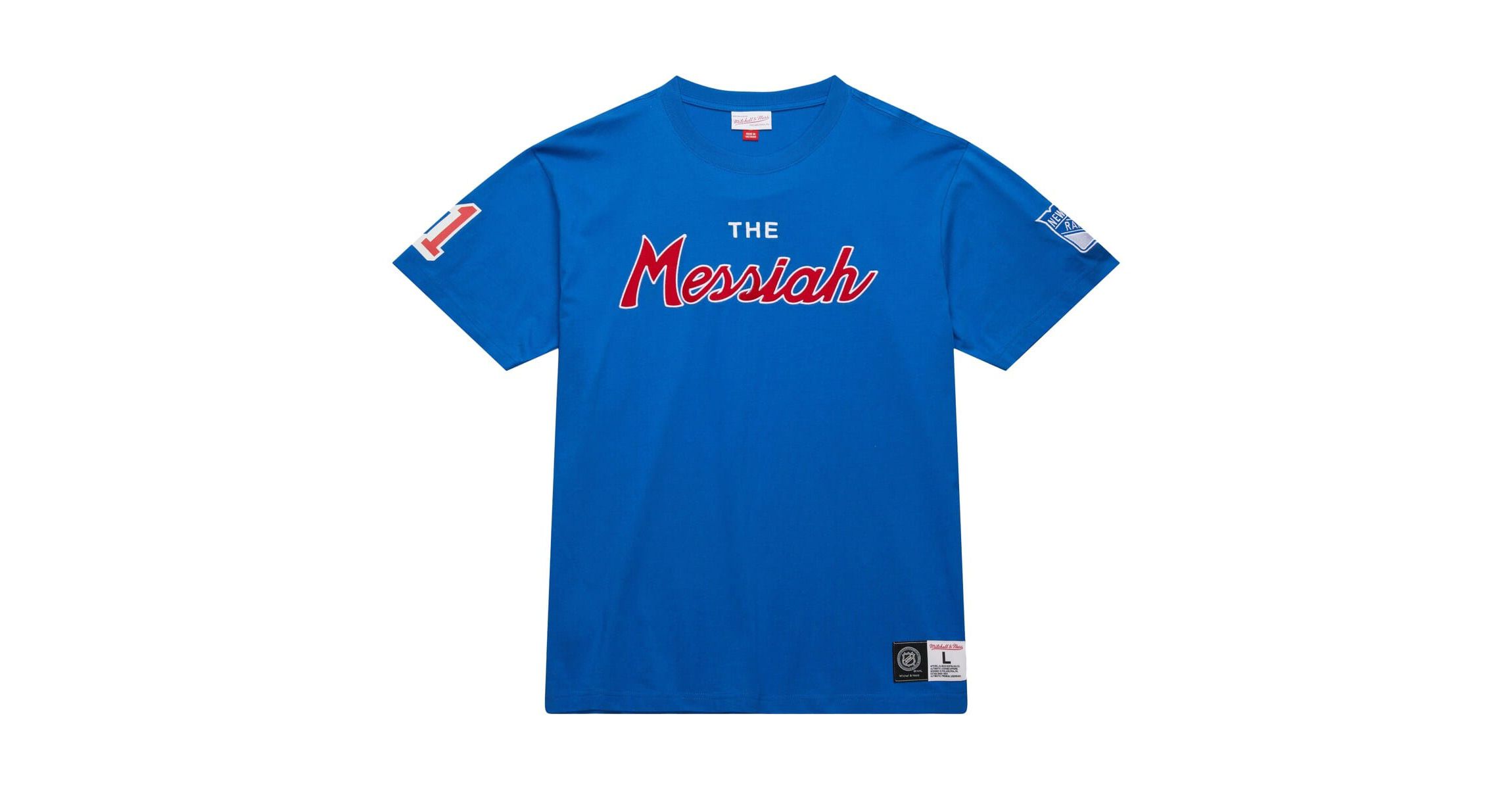 NHL Mark Messier New York Rangers Premium Nickname Vintage Logo T-Shirt