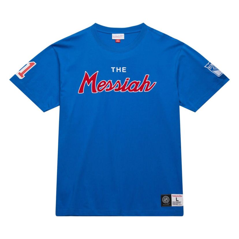 NHL Mark Messier New York Rangers Premium Nickname Vintage Logo T-Shirt