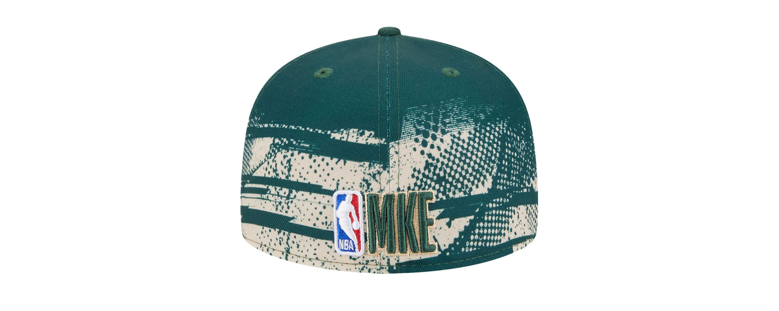 NBA Hunter Milwaukee Bucks Tip-Off 59FIFTY Fitted Hat