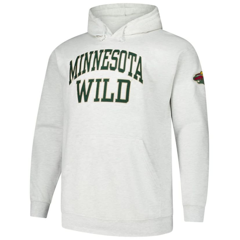 NHL Fanatics Minnesota Wild Big & Tall Fleece Pullover Hoodie