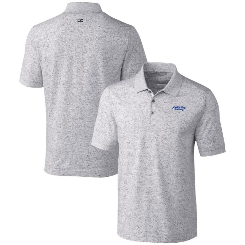 NCAA Montana State Bobcats Vault Advantage Tri-Blend Space Dye Polo