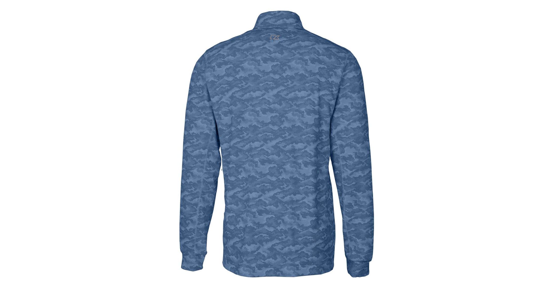 NCAA North Carolina Tar Heels Vault DryTec Traverse Print Stretch Quarter-Zip Jacket