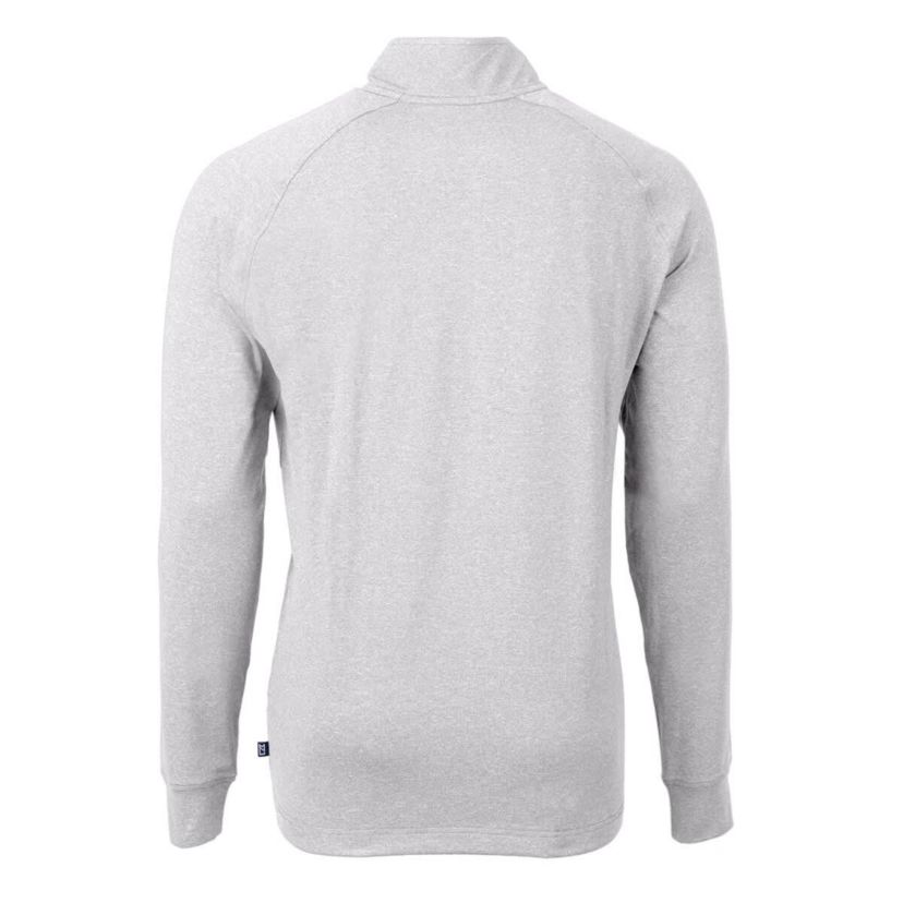 NCAA SMU Mustangs Vault Adapt Eco Knit ed Recycled Raglan Quarter-Zip Top
