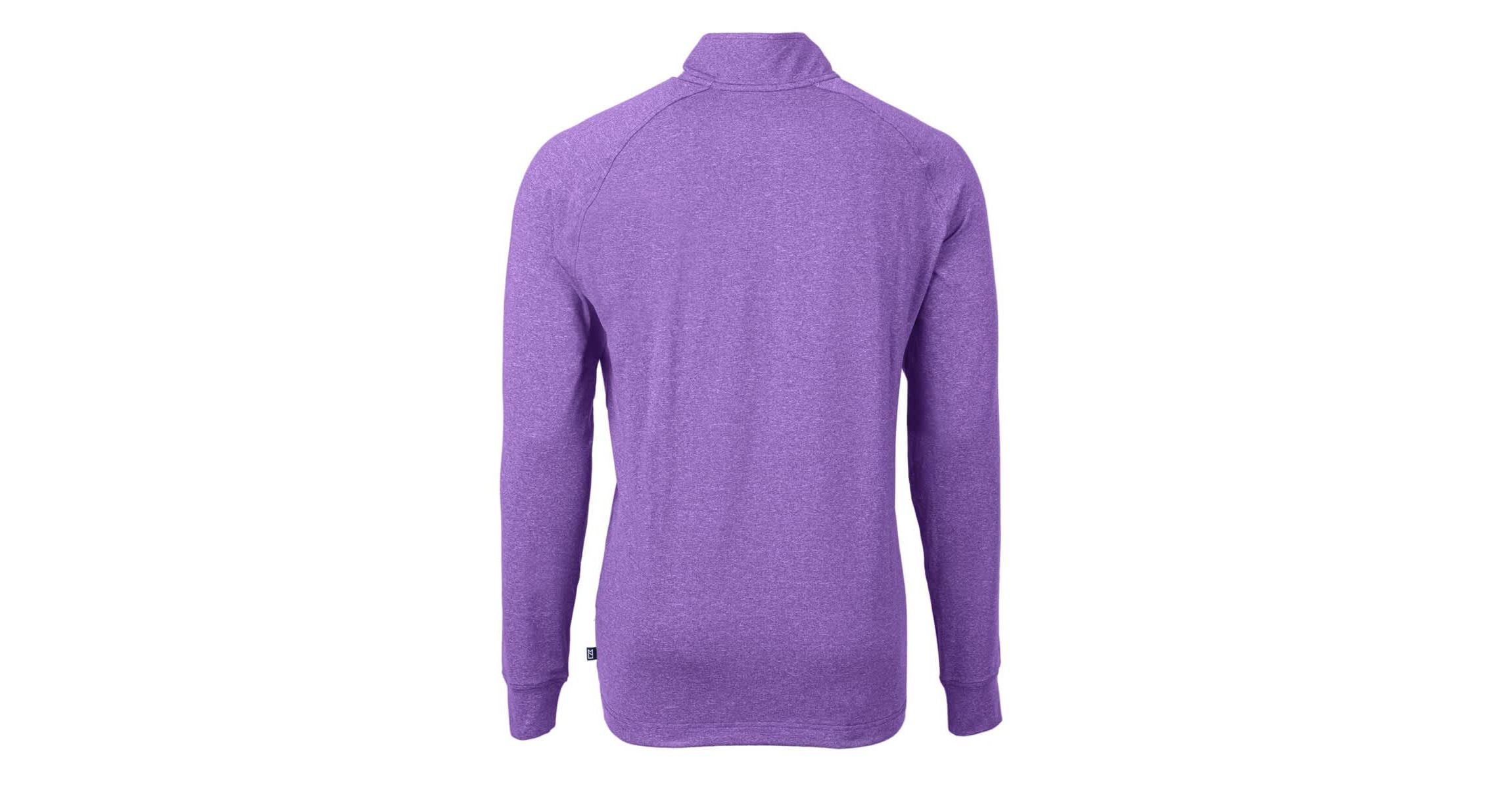 NCAA Kansas State Wildcats Vault Adapt Eco Knit ed Recycled Raglan Quarter-Zip Top