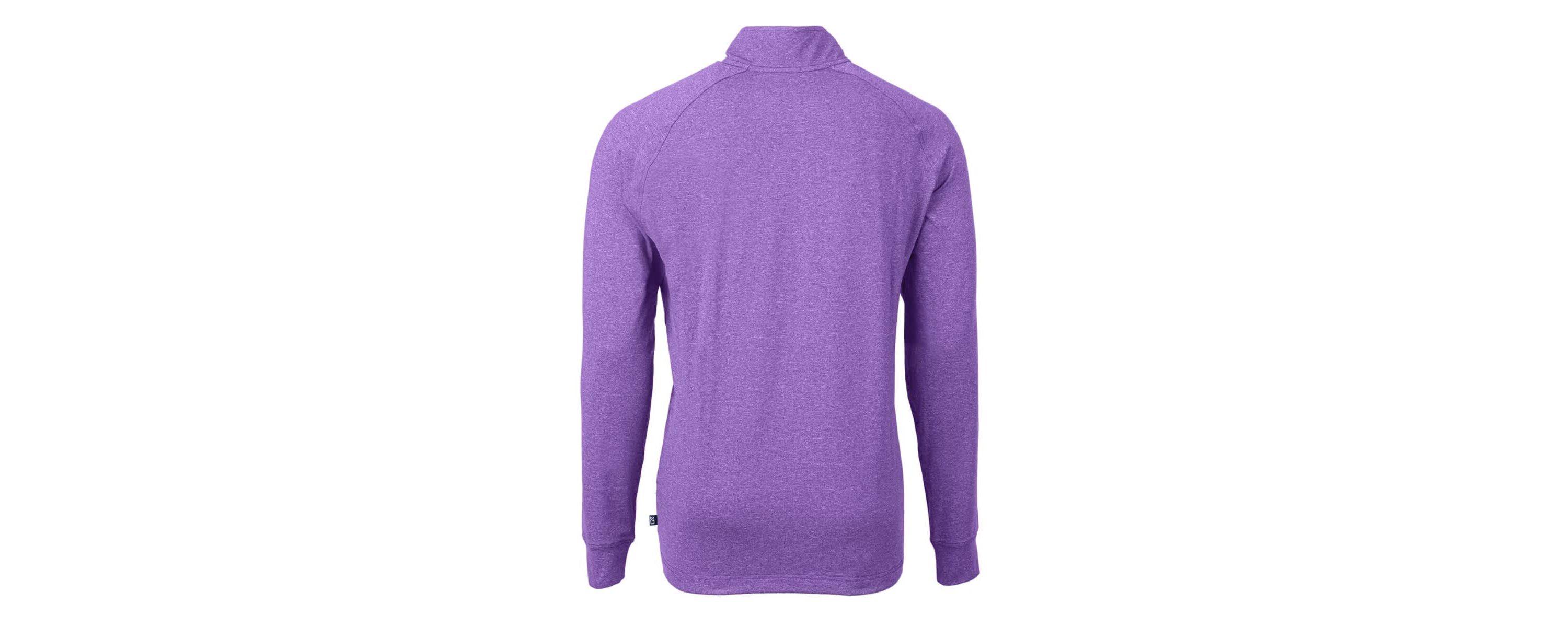 NCAA Kansas State Wildcats Vault Adapt Eco Knit ed Recycled Raglan Quarter-Zip Top