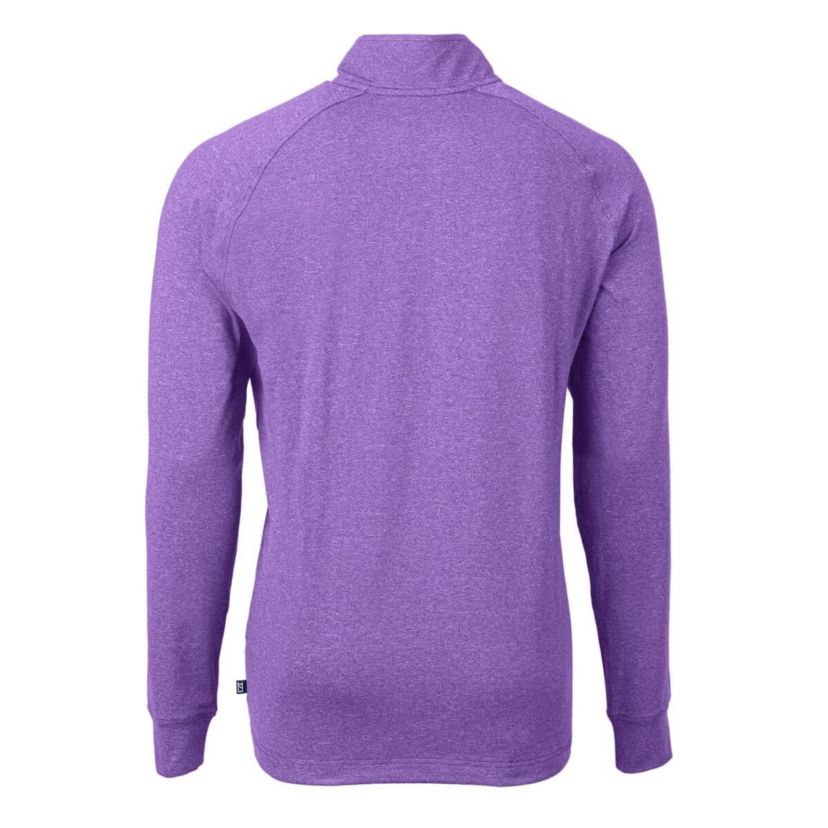 NCAA Kansas State Wildcats Vault Adapt Eco Knit ed Recycled Raglan Quarter-Zip Top