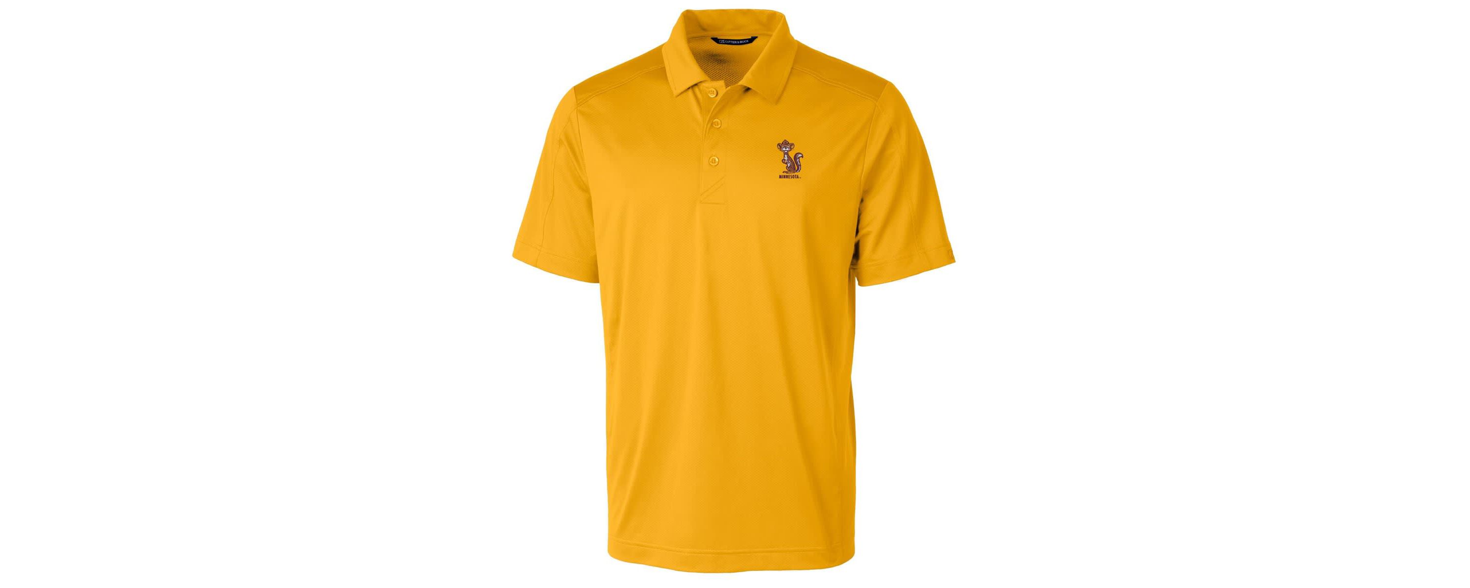 NCAA Minnesota Golden Gophers Vault Prospect Textured Stretch Polo