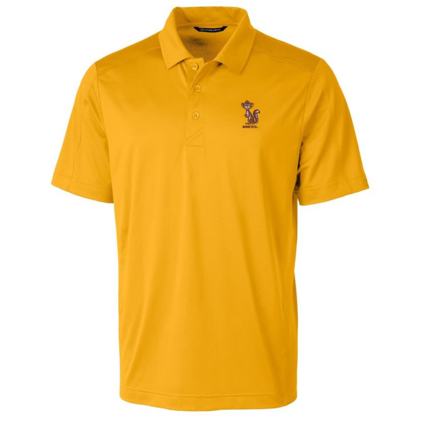 NCAA Minnesota Golden Gophers Vault Prospect Textured Stretch Polo