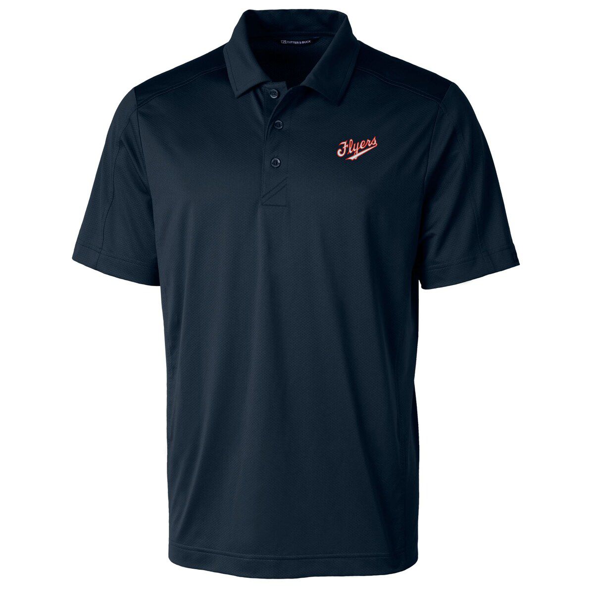 NCAA Dayton Flyers Vault Prospect Textured Stretch Polo