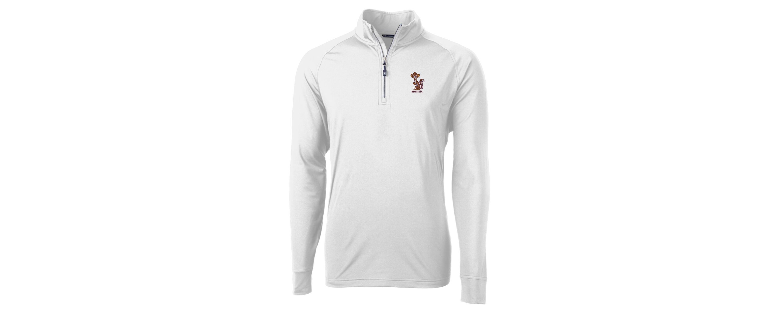 NCAA Minnesota Golden Gophers Vault Adapt Eco Knit Stretch Recycled DryTec Quarter-Zip Top