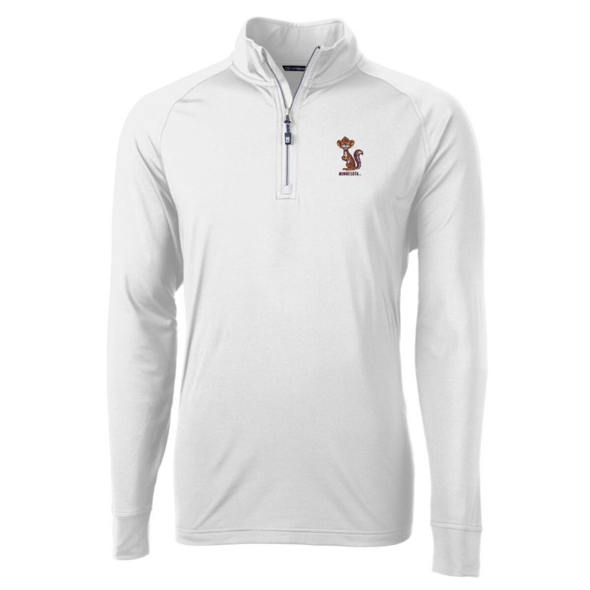 NCAA Minnesota Golden Gophers Vault Adapt Eco Knit Stretch Recycled DryTec Quarter-Zip Top