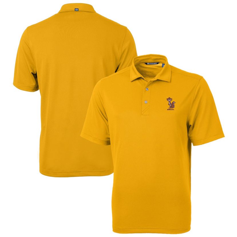 NCAA Minnesota Golden Gophers Vault DryTec Virtue Eco Pique Recycled Polo