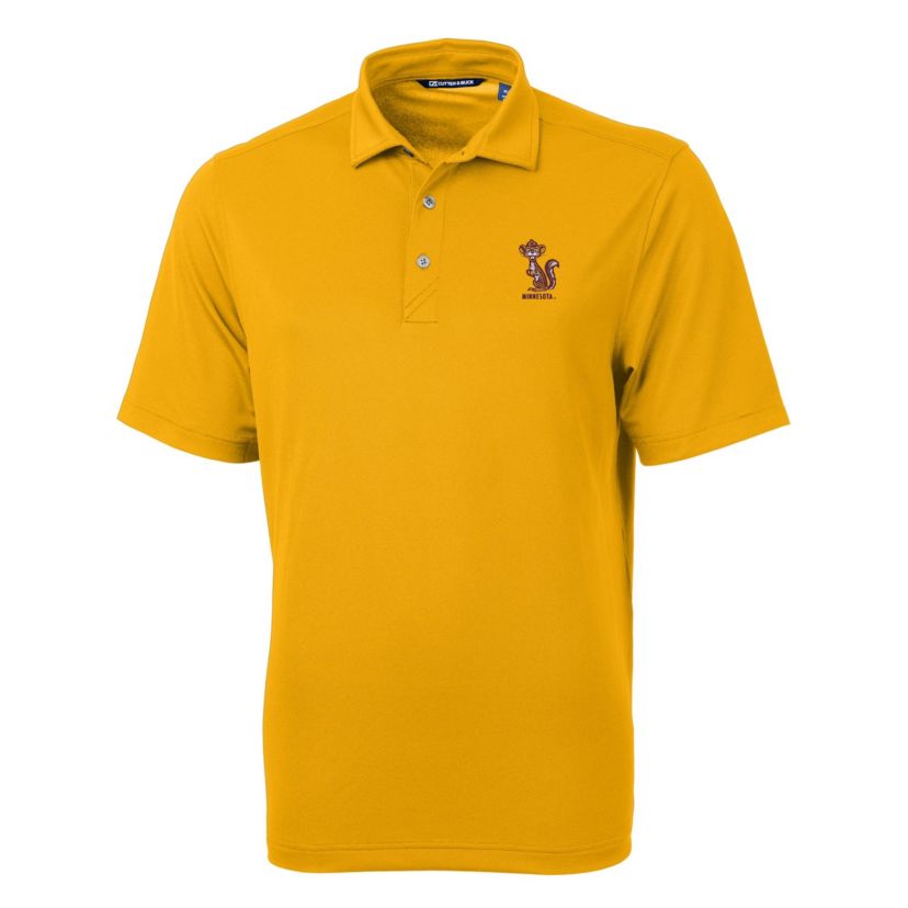 NCAA Minnesota Golden Gophers Vault DryTec Virtue Eco Pique Recycled Polo