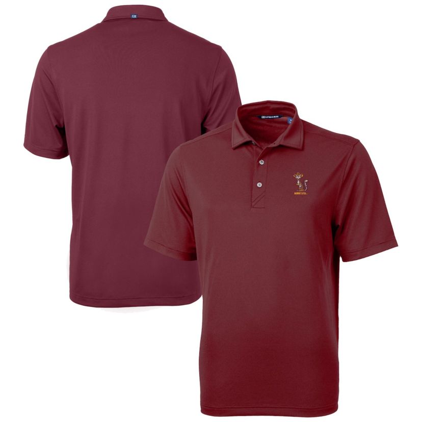 NCAA Minnesota Golden Gophers Vault DryTec Virtue Eco Pique Recycled Polo