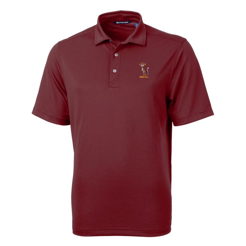 NCAA Minnesota Golden Gophers Vault DryTec Virtue Eco Pique Recycled Polo