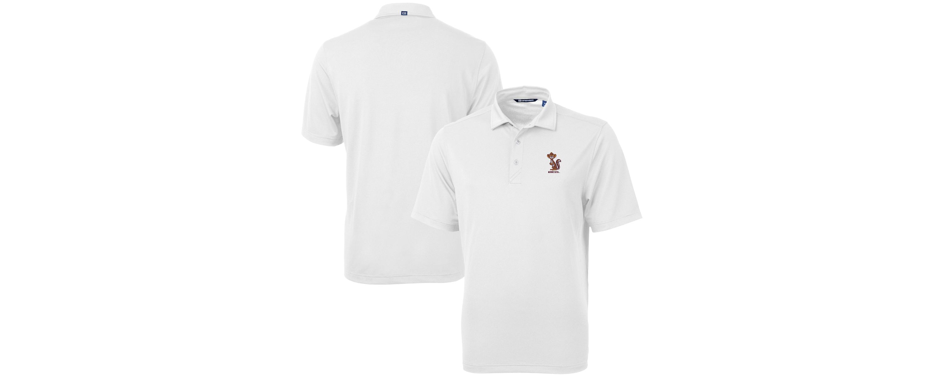 NCAA Minnesota Golden Gophers Vault DryTec Virtue Eco Pique Recycled Polo