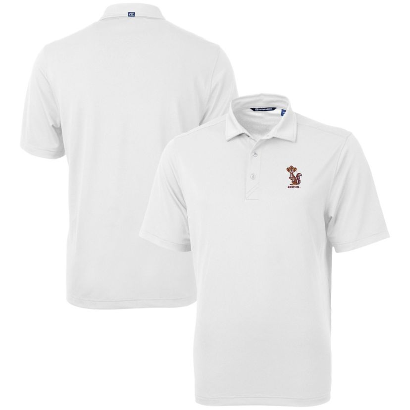 NCAA Minnesota Golden Gophers Vault DryTec Virtue Eco Pique Recycled Polo