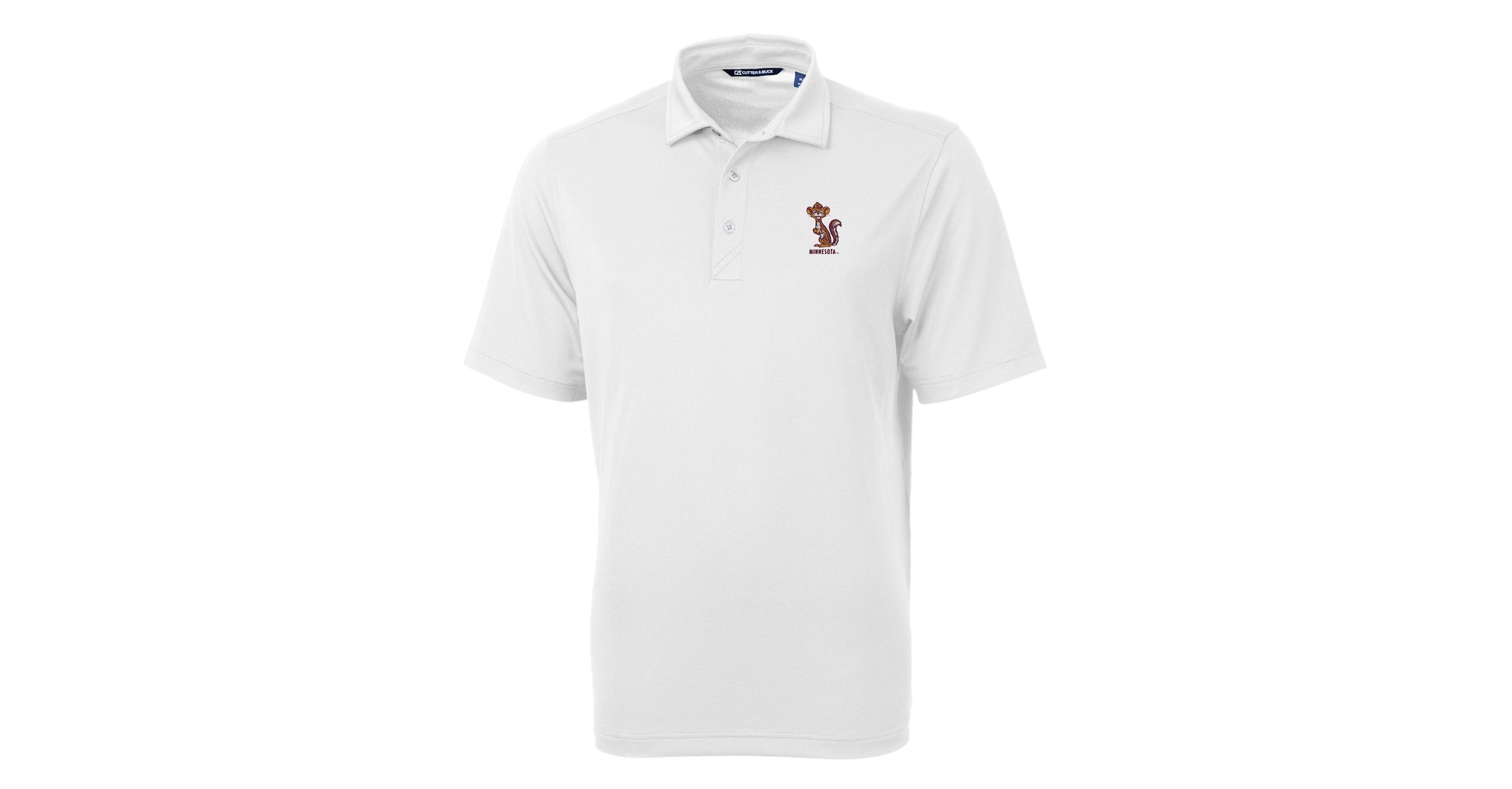 NCAA Minnesota Golden Gophers Vault DryTec Virtue Eco Pique Recycled Polo