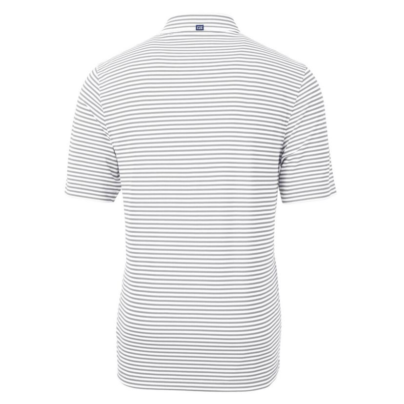 NCAA Minnesota Golden Gophers Vault DryTec Virtue Eco Pique Stripe Recycled Polo