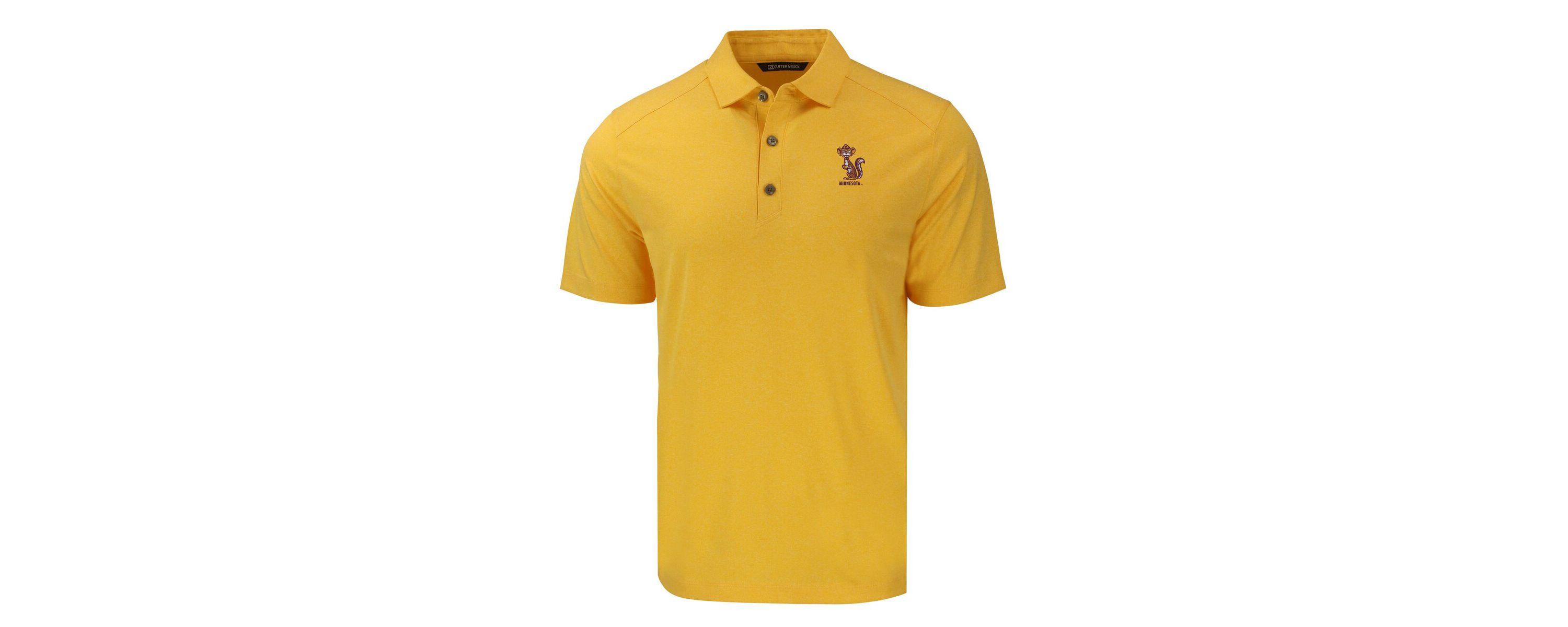 NCAA Minnesota Golden Gophers Vault Forge Eco Stretch Recycled Polo