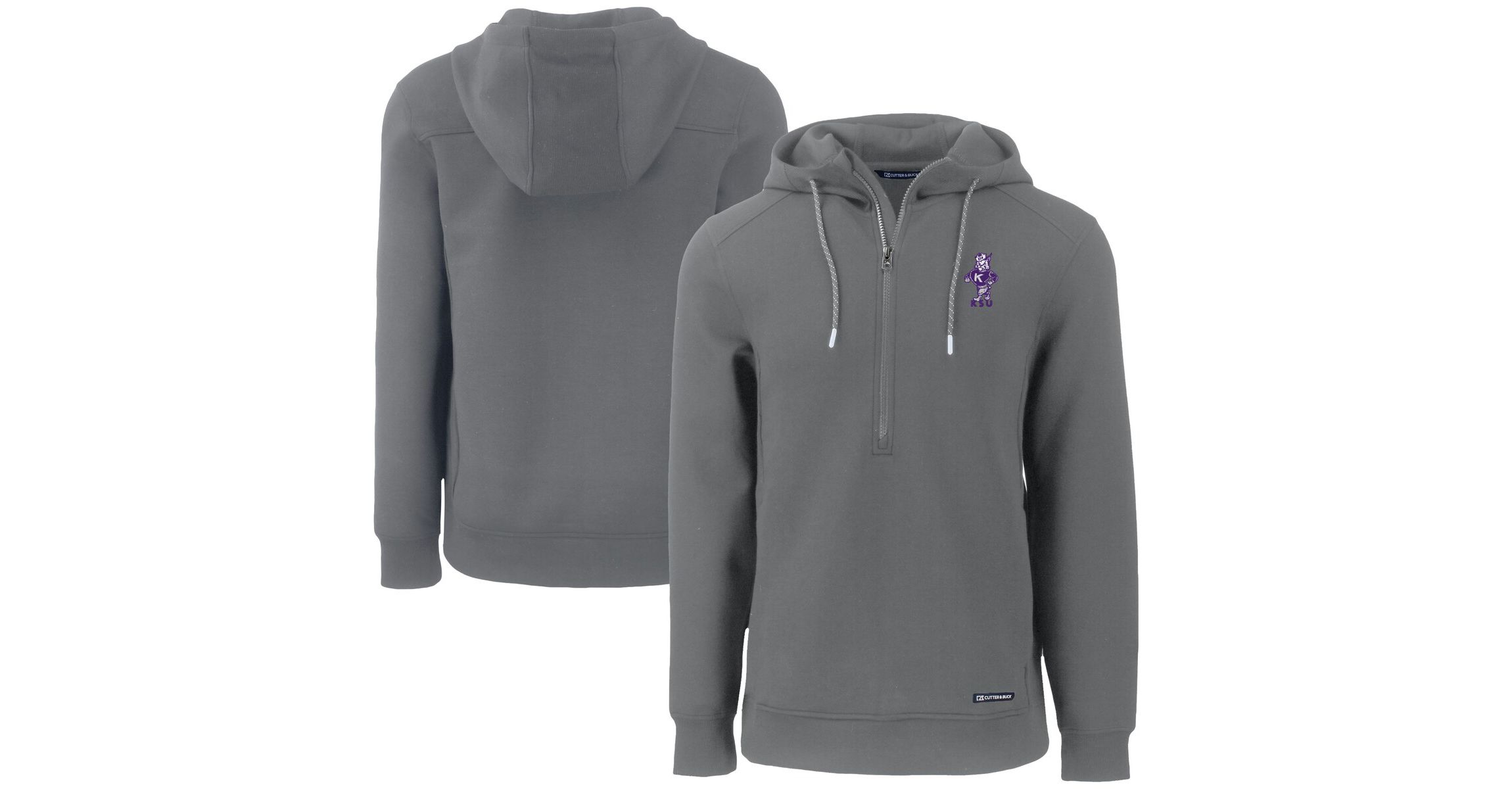 NCAA Kansas State Wildcats Roam Eco Recycled Half-Zip Hoodie