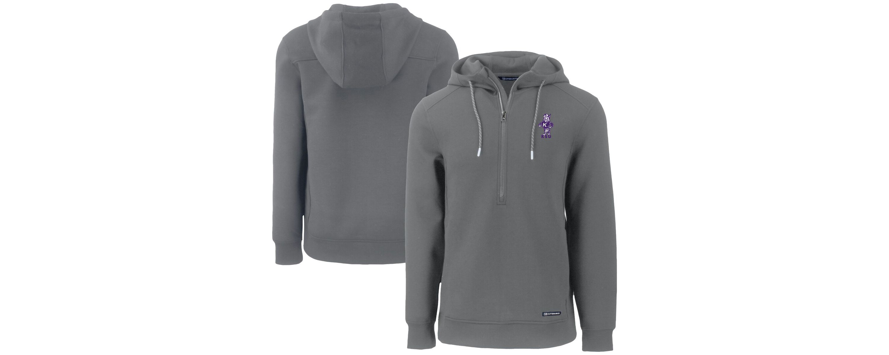 NCAA Kansas State Wildcats Roam Eco Recycled Half-Zip Hoodie