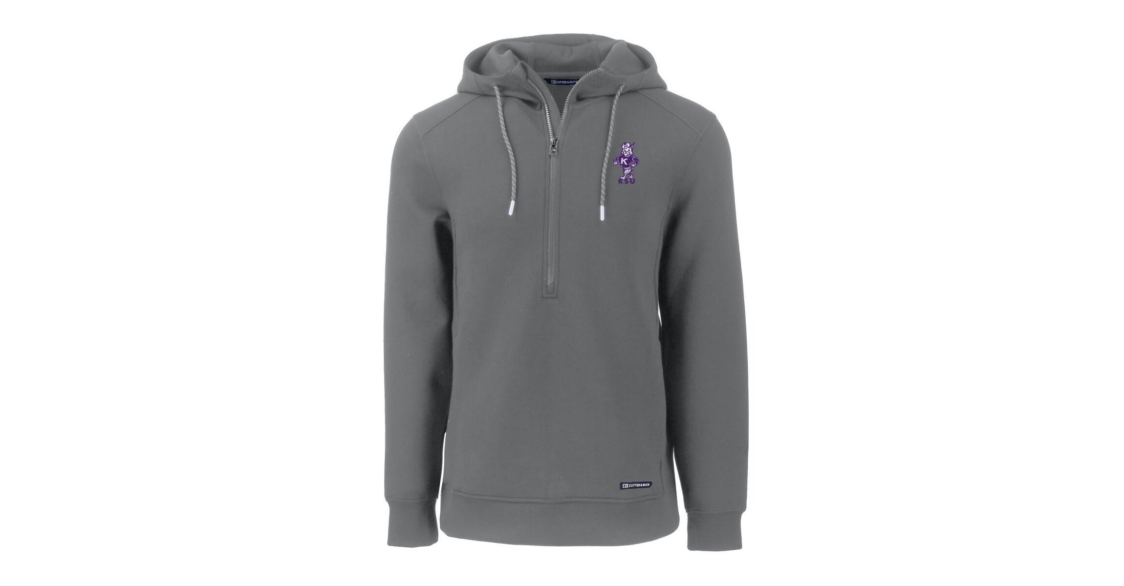 NCAA Kansas State Wildcats Roam Eco Recycled Half-Zip Hoodie