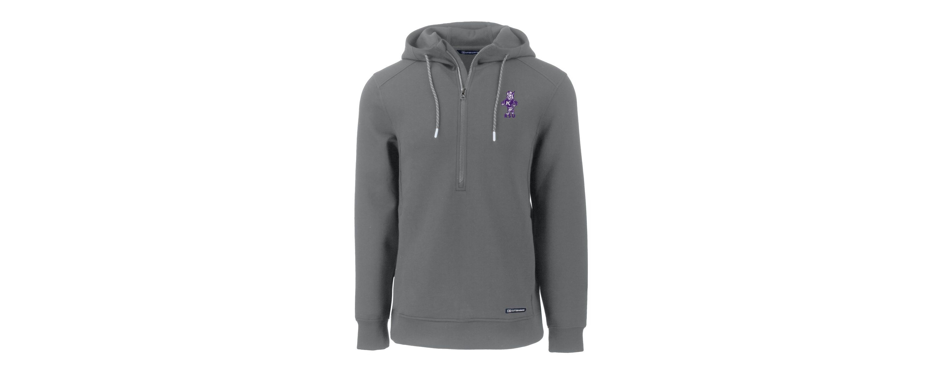 NCAA Kansas State Wildcats Roam Eco Recycled Half-Zip Hoodie