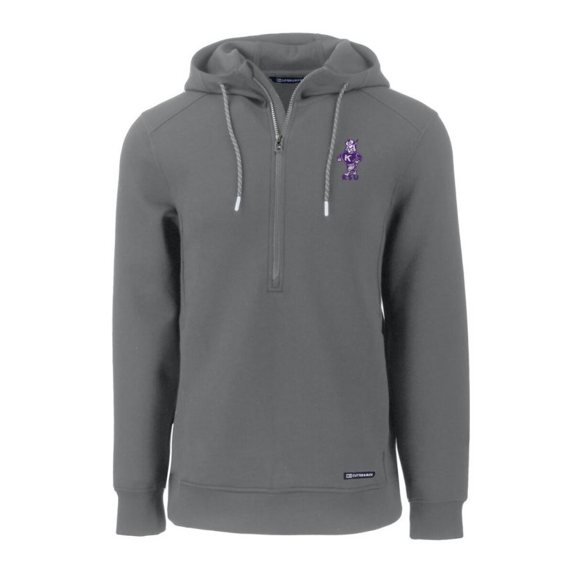 NCAA Kansas State Wildcats Roam Eco Recycled Half-Zip Hoodie