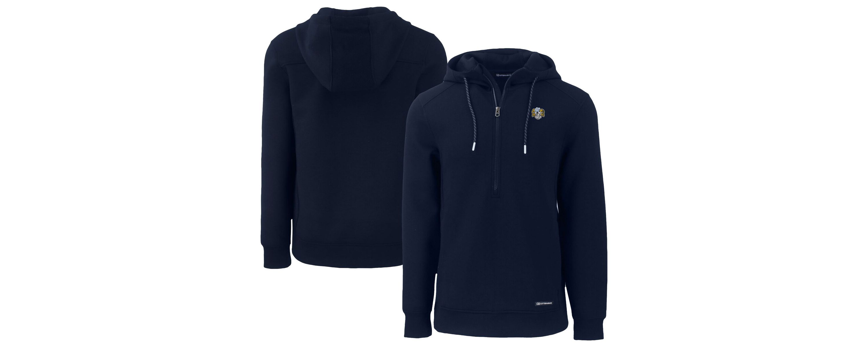 NCAA North Carolina Tar Heels Roam Eco Recycled Half-Zip Hoodie