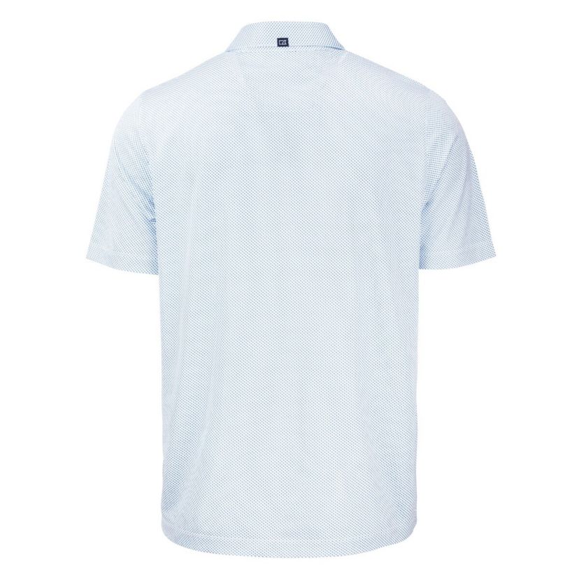 NCAA Dayton Flyers Vault Pike Eco Symmetry Print Stretch Recycled Polo