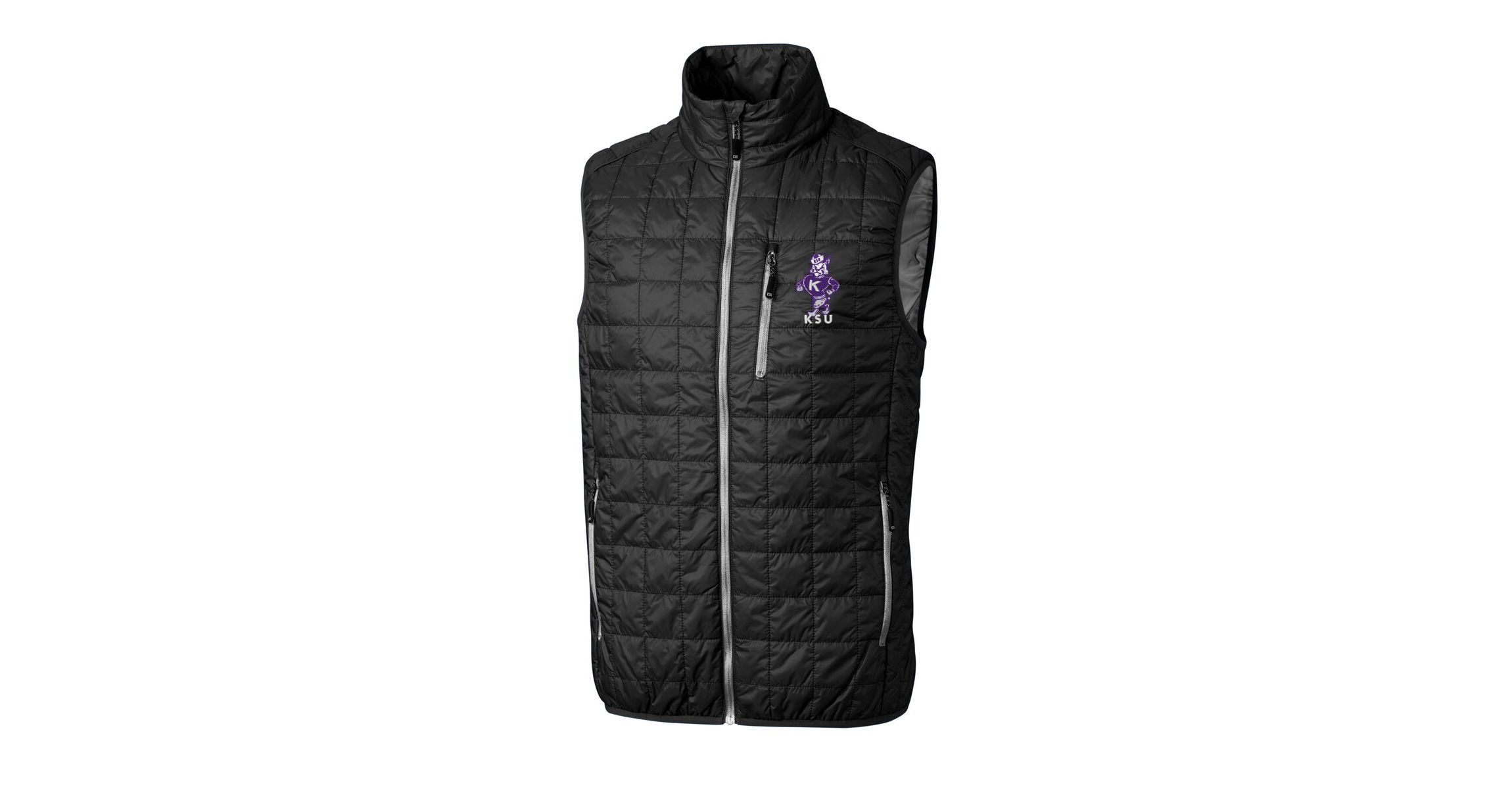 NCAA Kansas State Wildcats Vault Rainier PrimaLoft Eco Insulated Full-Zip Puffer Vest