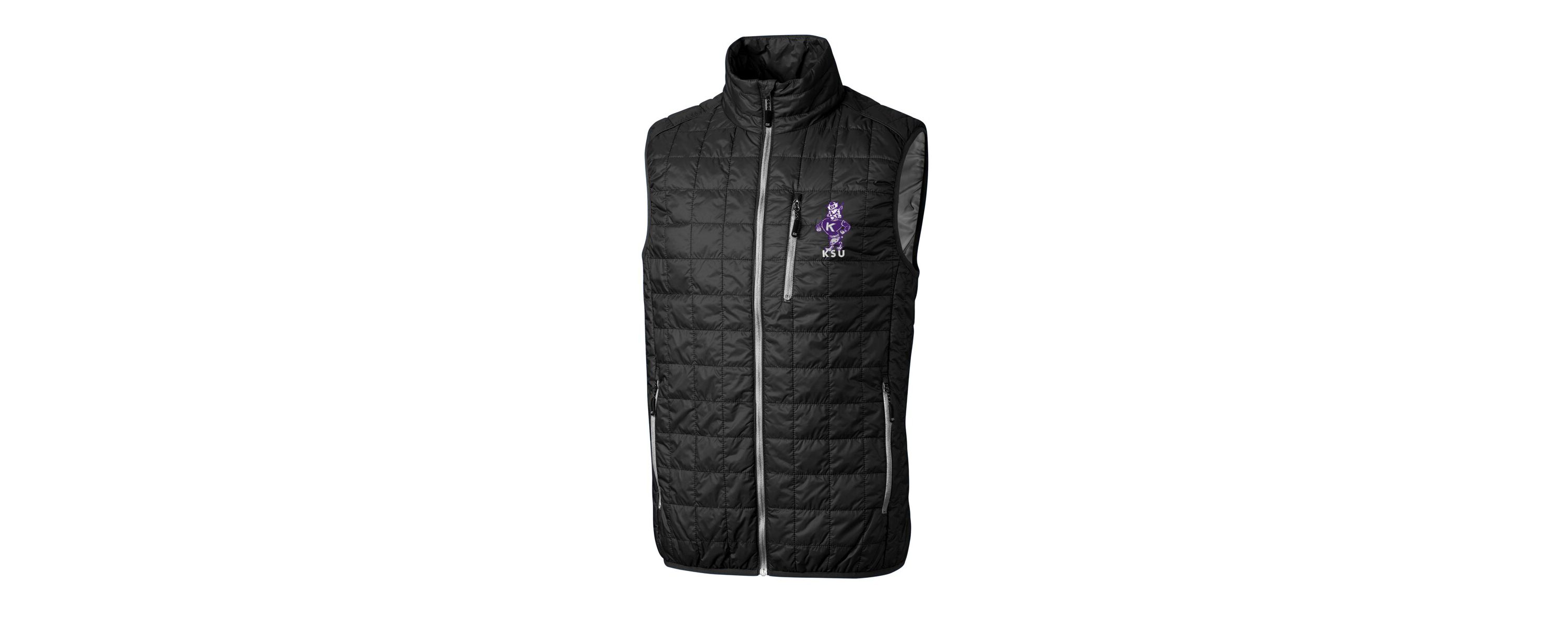 NCAA Kansas State Wildcats Vault Rainier PrimaLoft Eco Insulated Full-Zip Puffer Vest