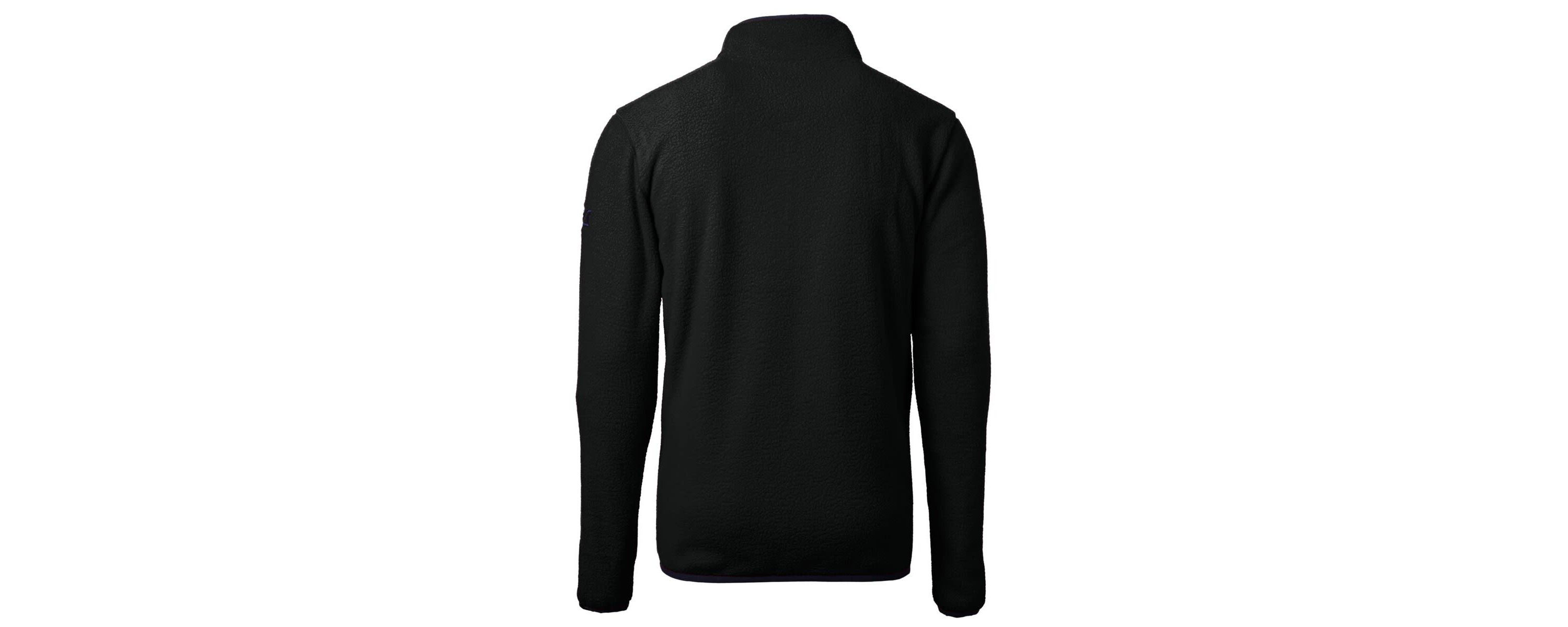 NCAA Kansas State Wildcats Vault Cascade Eco Sherpa Fleece Quarter-Zip Pullover Jacket