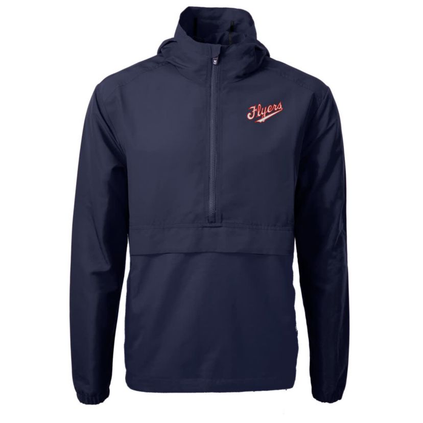 NCAA Dayton Flyers Vault Charter Eco Recycled Half-Zip Anorak Jacket