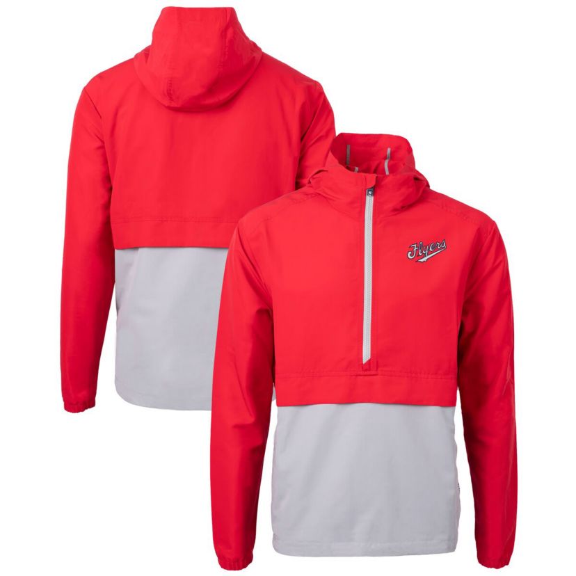 NCAA Dayton Flyers Vault Charter Eco Recycled Half-Zip Anorak Jacket