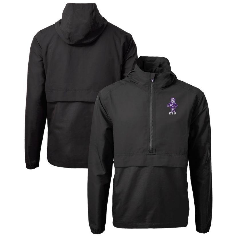 NCAA Kansas State Wildcats Vault Charter Eco Recycled Half-Zip Anorak Jacket