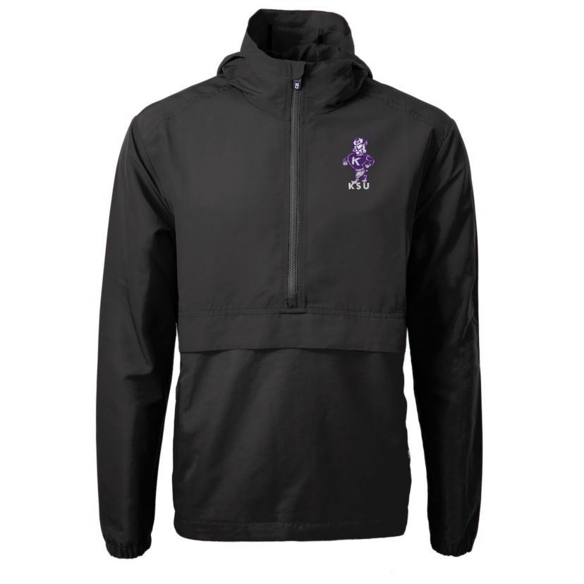 NCAA Kansas State Wildcats Vault Charter Eco Recycled Half-Zip Anorak Jacket