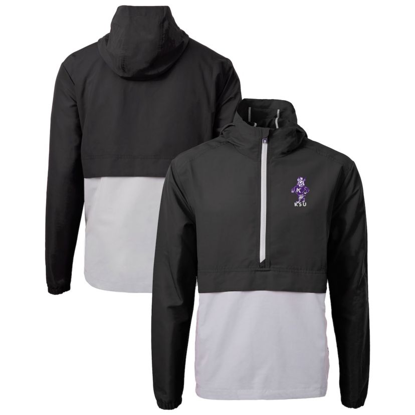 NCAA Kansas State Wildcats Vault Charter Eco Recycled Half-Zip Anorak Jacket