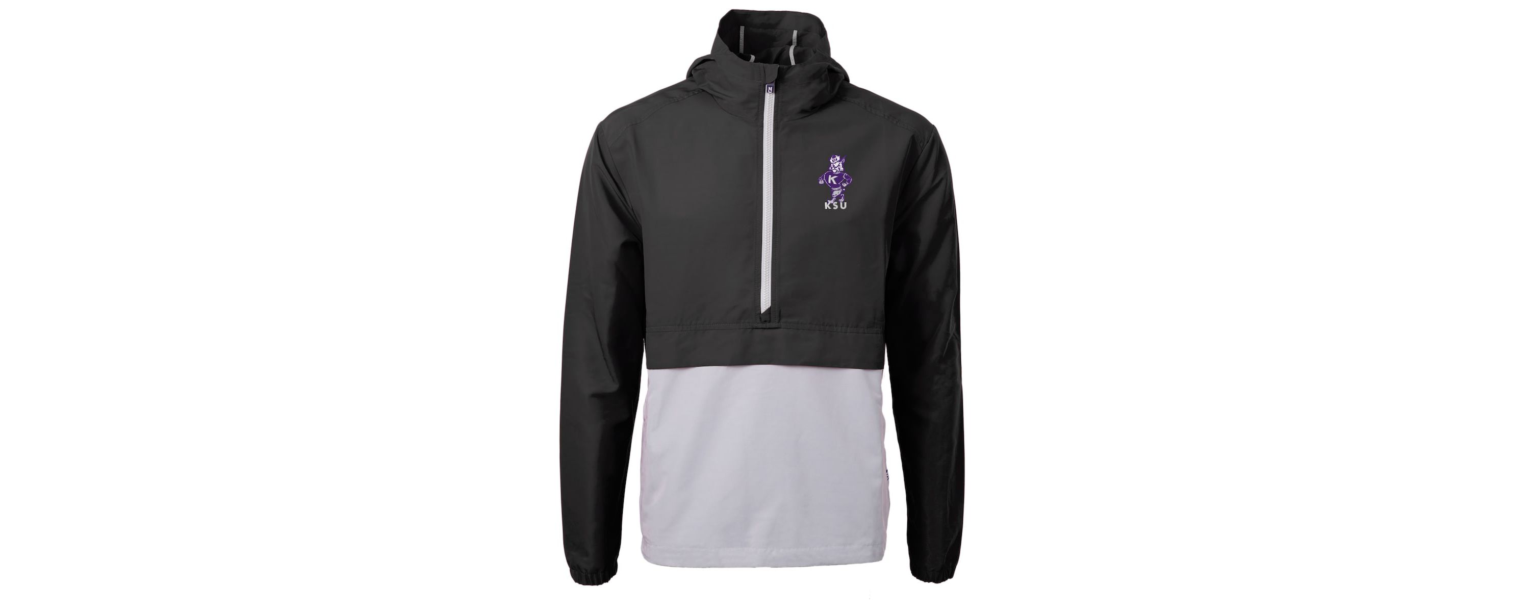 NCAA Kansas State Wildcats Vault Charter Eco Recycled Half-Zip Anorak Jacket