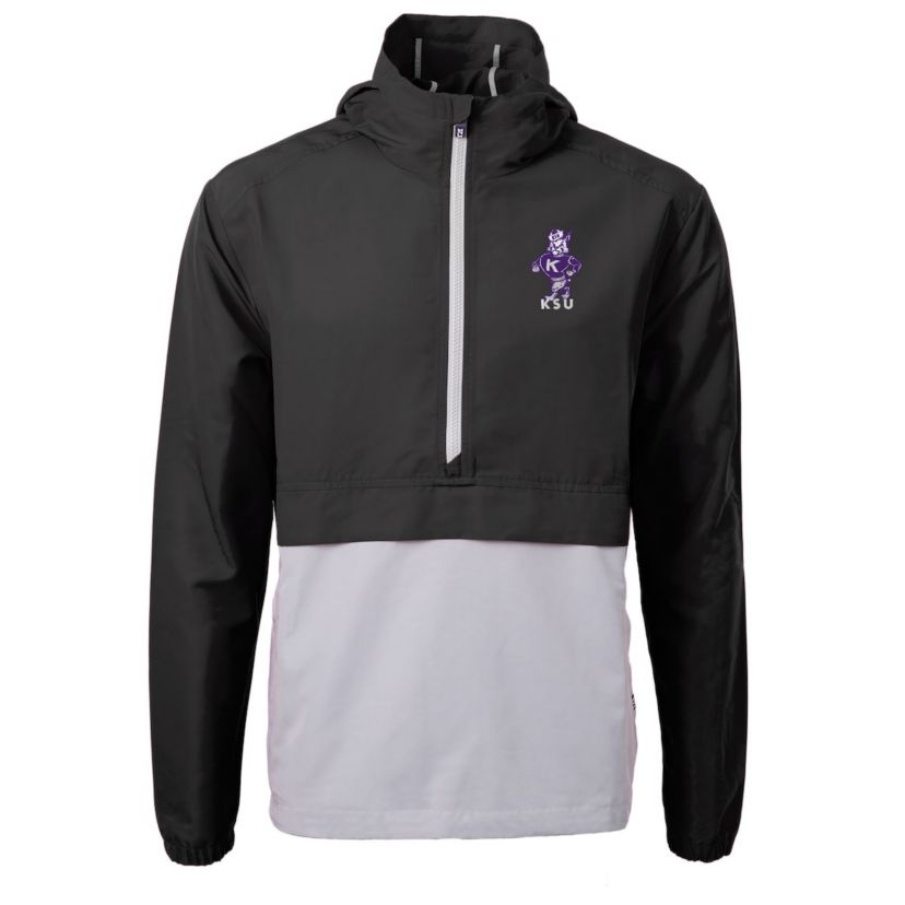 NCAA Kansas State Wildcats Vault Charter Eco Recycled Half-Zip Anorak Jacket