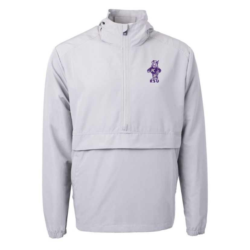 NCAA Kansas State Wildcats Vault Charter Eco Recycled Half-Zip Anorak Jacket