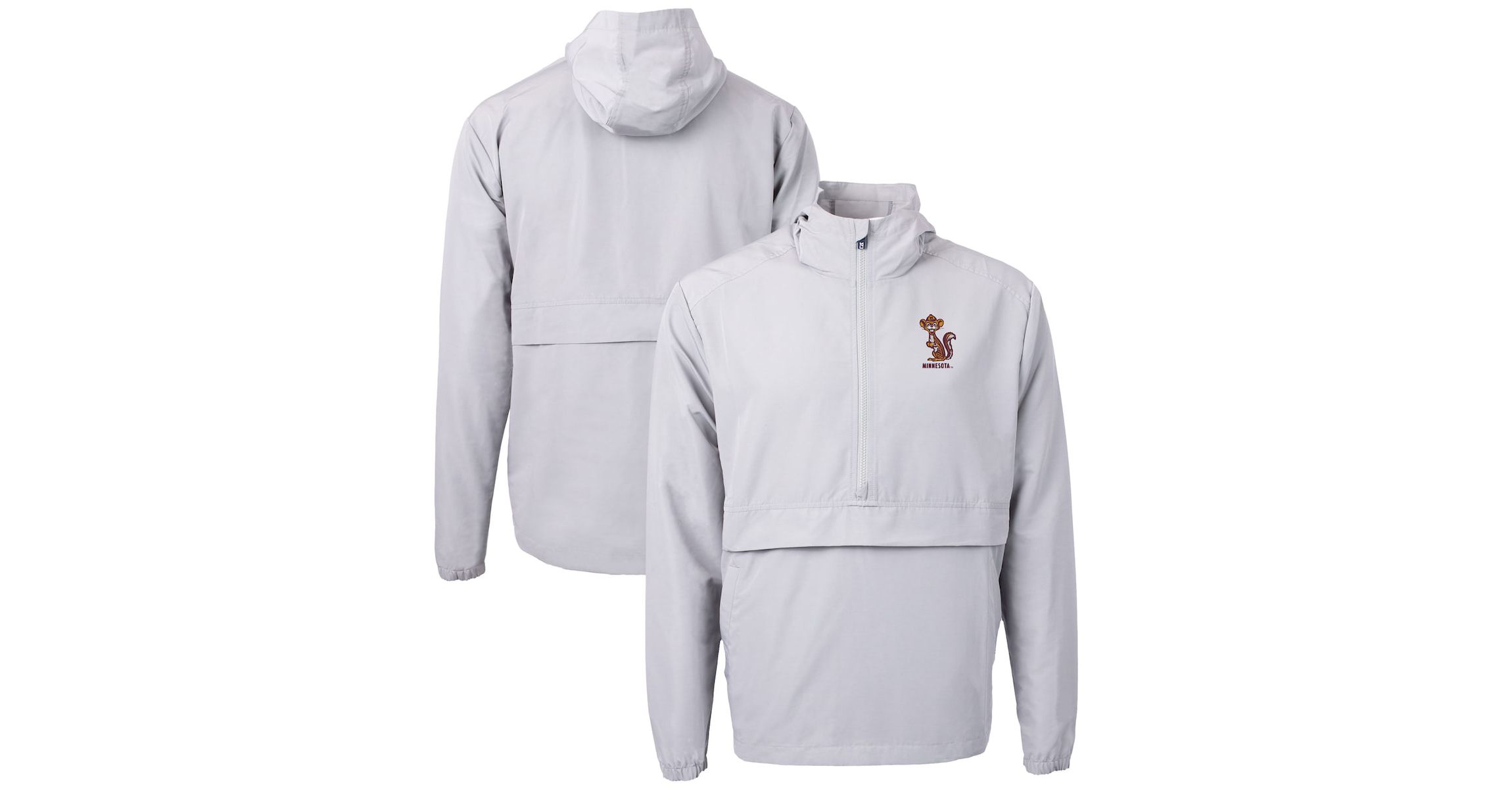 NCAA Minnesota Golden Gophers Vault Charter Eco Recycled Half-Zip Anorak Jacket