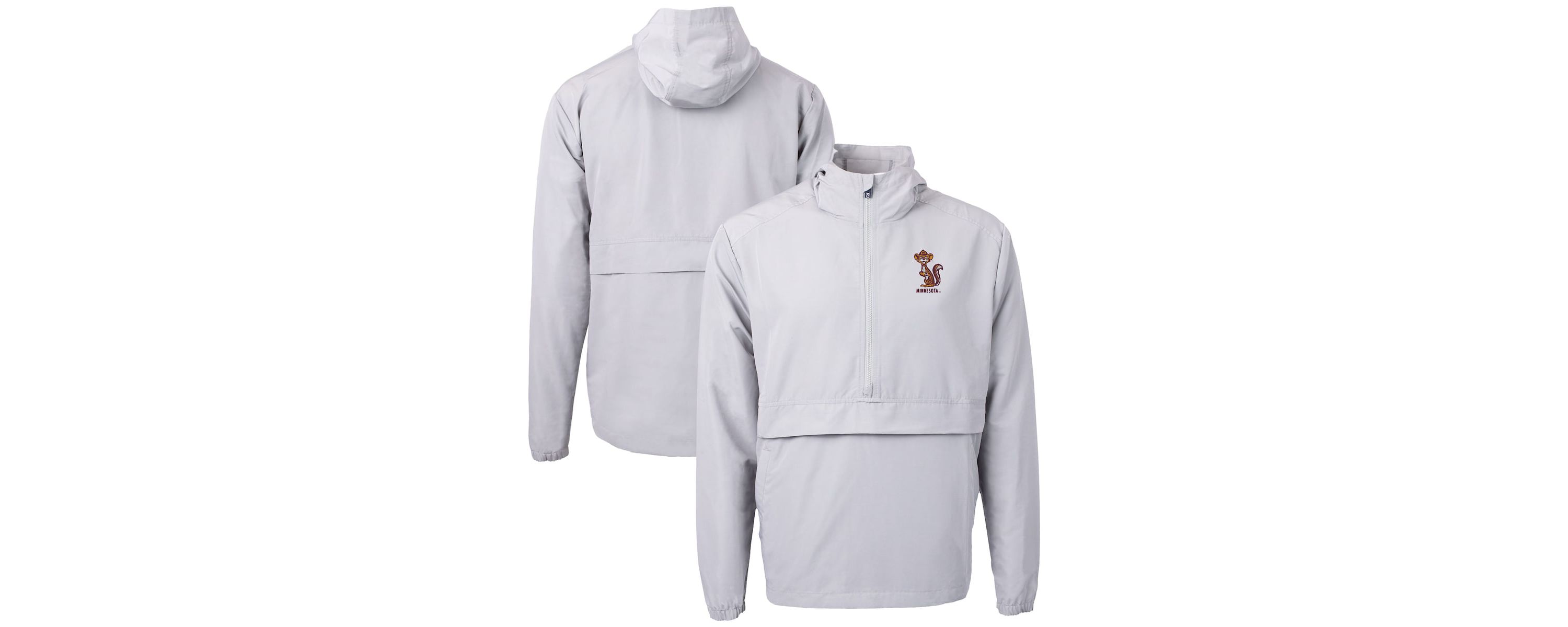 NCAA Minnesota Golden Gophers Vault Charter Eco Recycled Half-Zip Anorak Jacket
