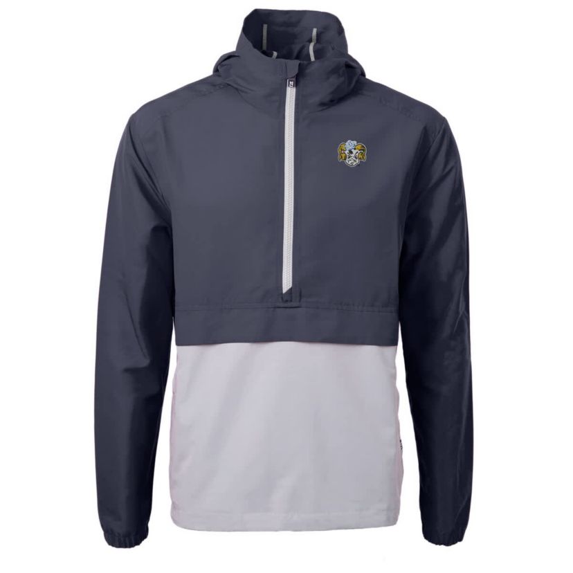 NCAA North Carolina Tar Heels Vault Charter Eco Recycled Half-Zip Anorak Jacket