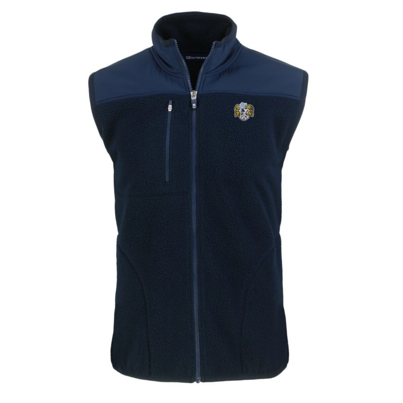 NCAA North Carolina Tar Heels Vault Cascade Eco Sherpa Fleece Full-Zip Vest