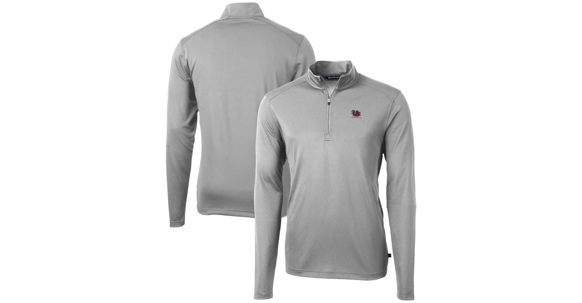 NCAA South Carolina Gamecocks Vault DryTec Virtue Eco Pique Recycled Quarter-Zip Top