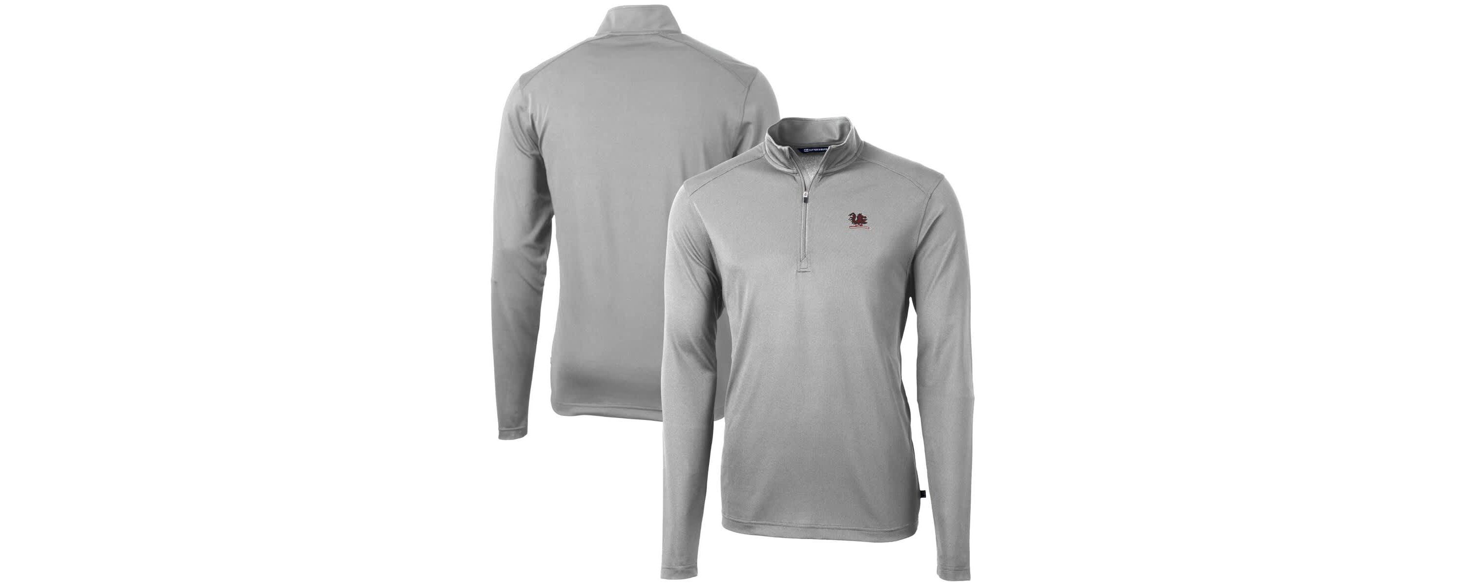 NCAA South Carolina Gamecocks Vault DryTec Virtue Eco Pique Recycled Quarter-Zip Top
