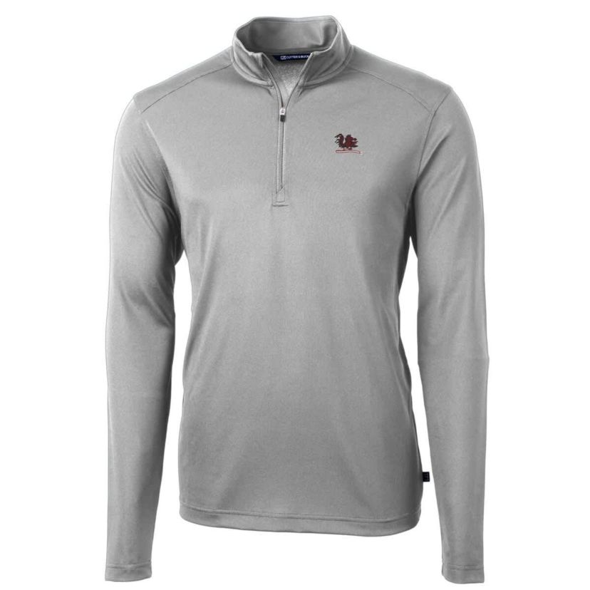 NCAA South Carolina Gamecocks Vault DryTec Virtue Eco Pique Recycled Quarter-Zip Top